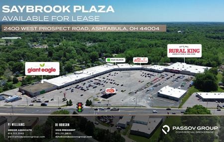 Retail space for Rent at 2400 W Prospect Rd in Ashtabula