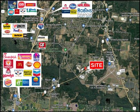 VacantLand space for Sale at 8330 Grace Rd in Macon