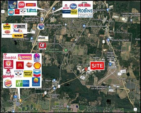 VacantLand space for Sale at 8330 Grace Rd in Macon