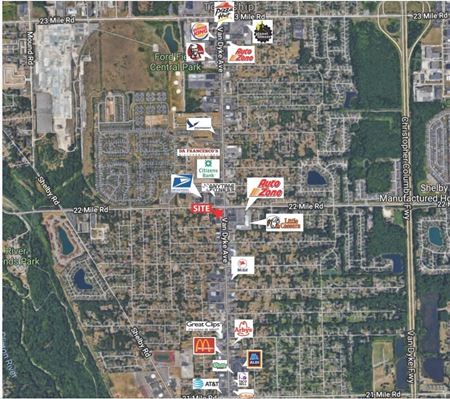 New Construction Opportunity at Van Dyke & 22 Mile Road in Shelby Twp., MI - Shelby Township