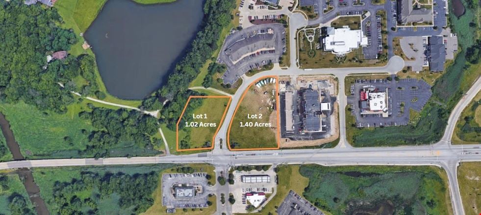 VacantLand space for Sale at 1.0 - 1.4 Outlots | SR-8  - E. Steels Corners Rd in Stow