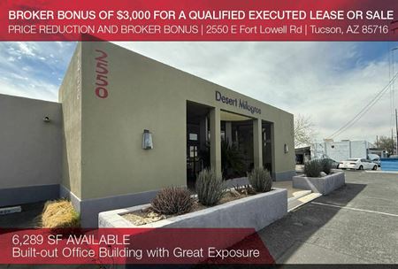 Photo of commercial space at 2550 E Fort Lowell Rd in Tucson