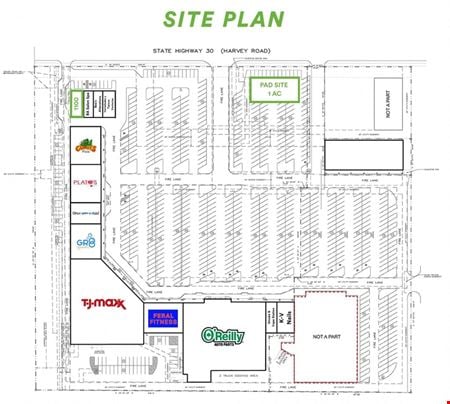 Retail space for Rent at 1100-1400 Harvey Rd in College Station