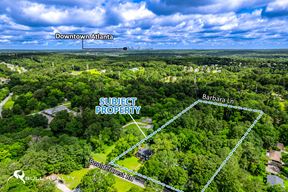 ±4.65-Acre Residential Development Site | 19 Minutes to Downtown Atlanta | 10 to 14 Single Family Homes