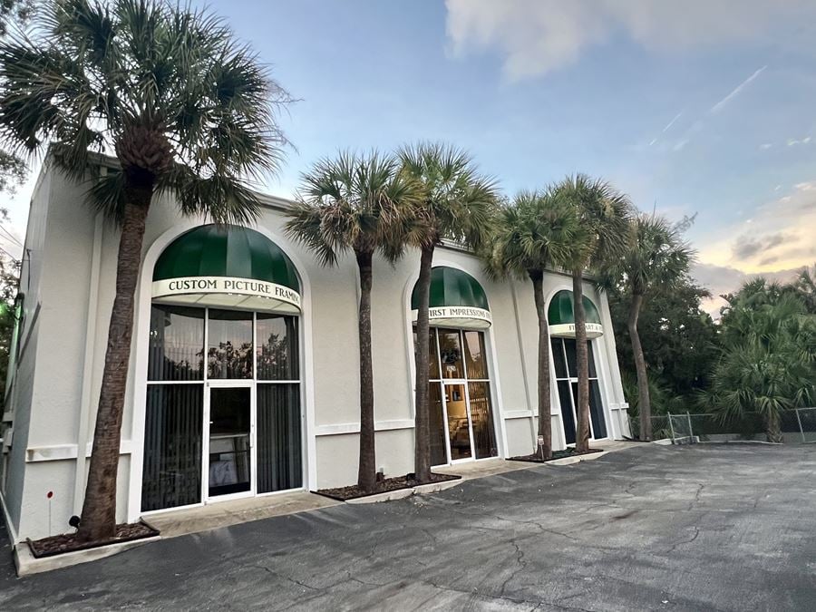 6,300SF Retail/Office/Indust./Showrm on 2 Lots - Biz Also Avail (50% Ann. Return!)