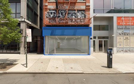 Retail space for Rent at 143 Bowery in New York