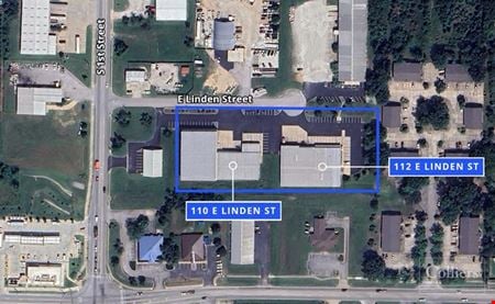 Industrial space for Rent at 110 and 112 E Linden St in Rogers