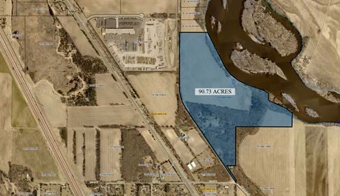 90+ Acre Mississippi River Development Site
