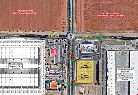 VacantLand space for Rent at Ellsworth Rd & Pecos Rd, SEC in Mesa
