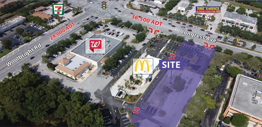 Land space for Rent at 1701 S Congress Ave in Boynton Beach