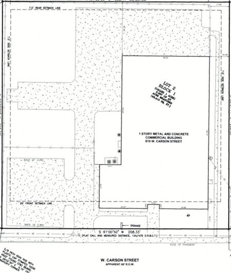 Industrial space for Rent at 610 West Carson Street in Bryan