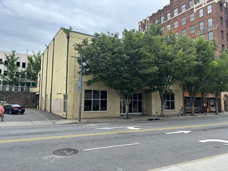 Downtown Asheville Storefront for Lease