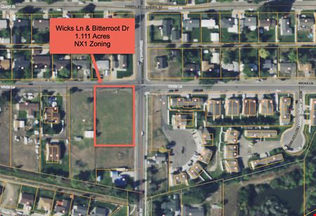 VacantLand space for Sale at Bitterroot Dr & Wicks Ln in Billings