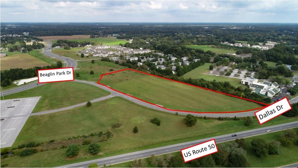 6.23 Acres Rt. 50 Ocean Gateway, Commercial Development Land