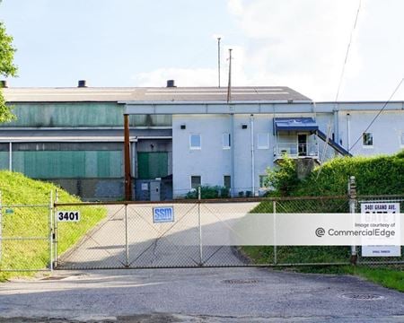 Industrial space for Rent at 3401 Grand Avenue in Pittsburgh