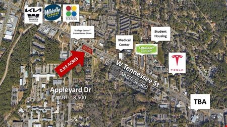 VacantLand space for Sale at 2633 West Tennessee Street in Tallahassee