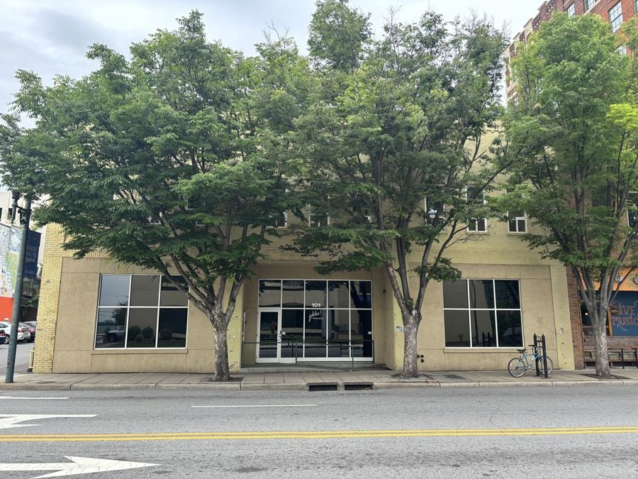 Downtown Asheville Storefront for Lease