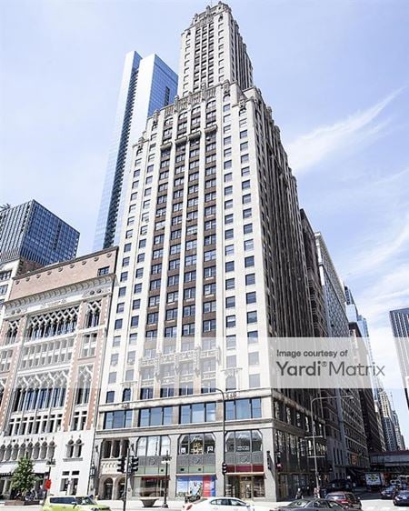 Office space for Rent at 8 South Michigan Avenue in Chicago