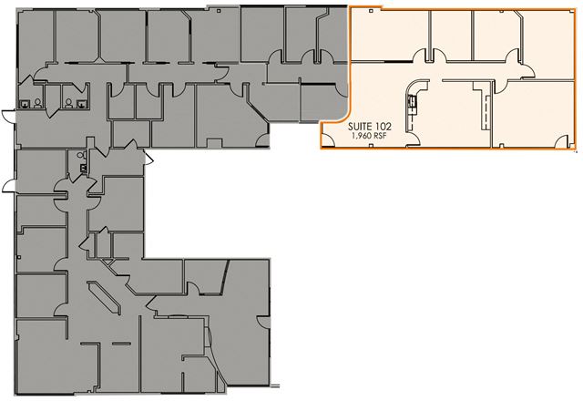 Prime Ground Level Suite Available