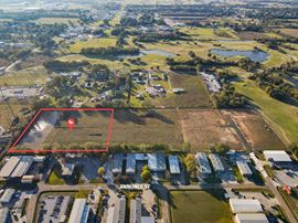 Development Site With Retention Pond Near I-10
