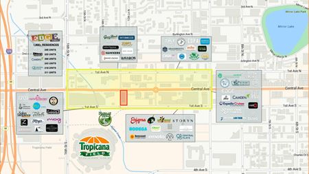 Retail space for Rent at 1246 Central Ave in St Petersburg
