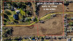 8.386 Acres: 28144-28150 Morton Rd, Katy, TX, 77493