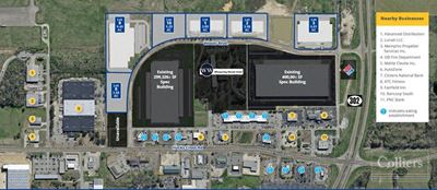 Industrial Lots for Sale or Build-to-Suit in Olive Branch, MS