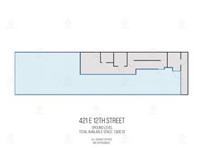 1,800 SF | 421 E 12th Street | Versatile Retail/Office Space In Prime East Village For Lease