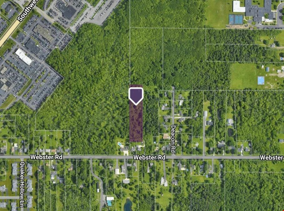 Webster Rd & Deacon Rd - 12.12+/- Acres Vacant Residential Land