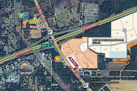 VacantLand space for Sale at SEQ I-10 and SR-87 in Milton