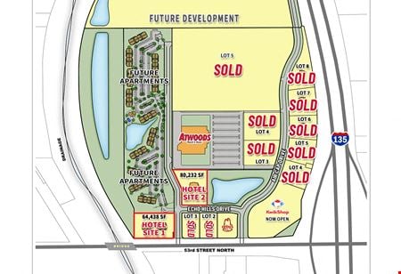 VacantLand space for Sale at 53rd St. N. & I-135 in Park City