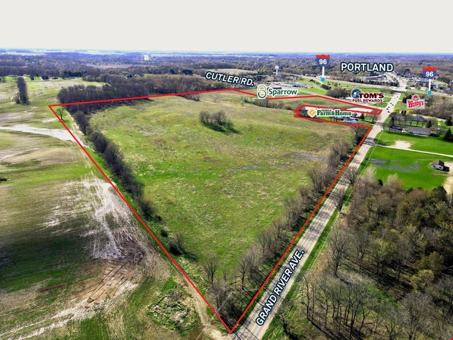 I-96 Interchange Site in Portland, MI (1800 E. Grand River)