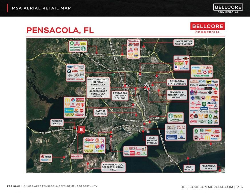 +/- 85-Acre Pensacola Development Opportunity