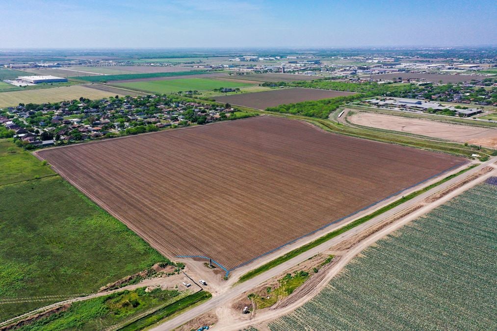 38.62 gross acres in South Pharr, TX