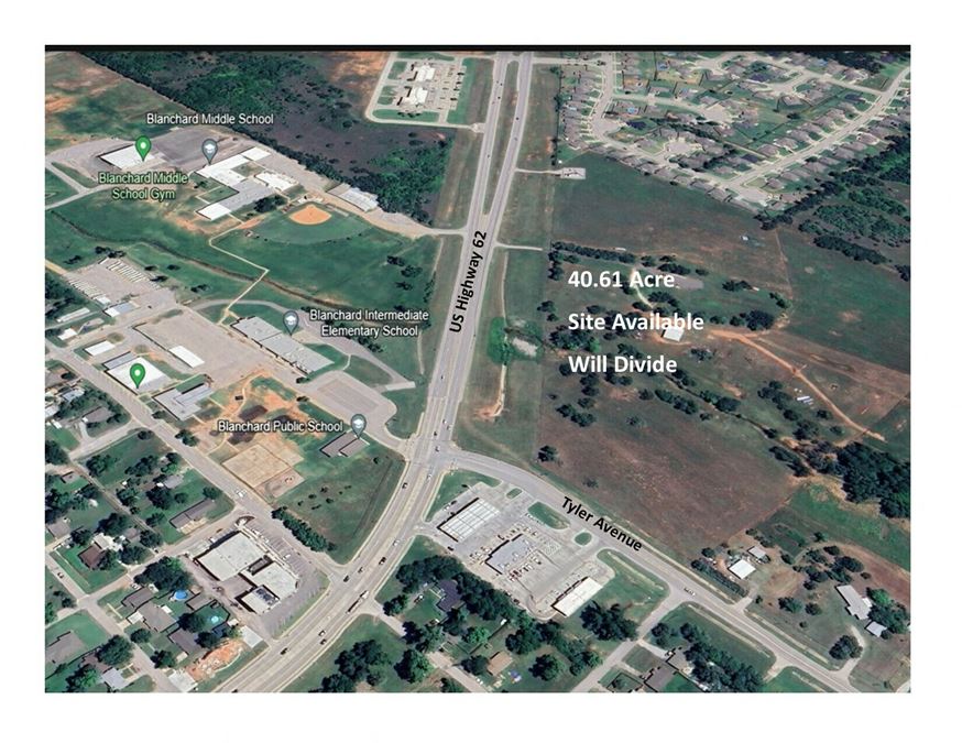 US Highway 62 and Tyler Avenue