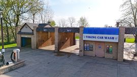 4-Bay Self Serve Car Wash with automated tunnel