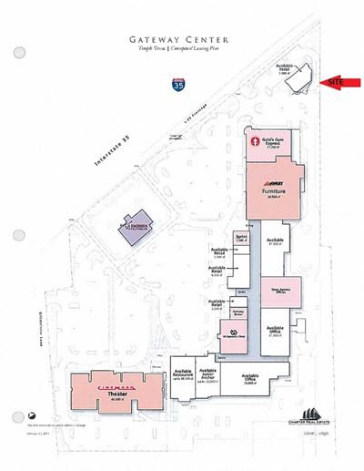 Pad Site For Lease- Gateway Center