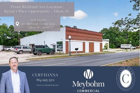 Retail space for Rent at 910 Richland Avenue East in Aiken