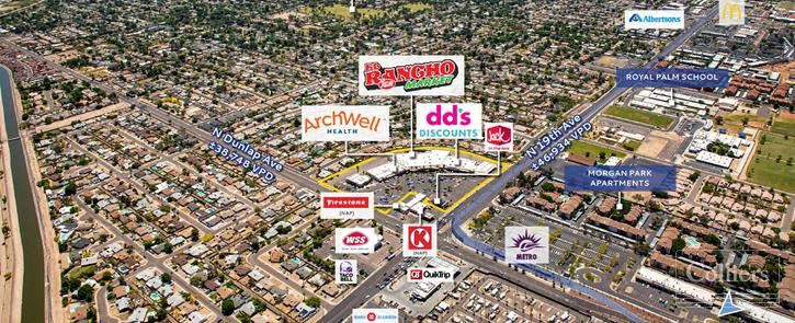 Grocery-Anchored Retail Center for Sale in Central Phoenix