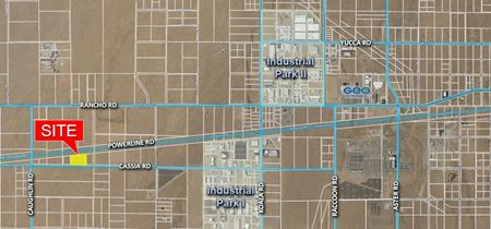 VacantLand space for Sale at Cassia Rd in Adelanto