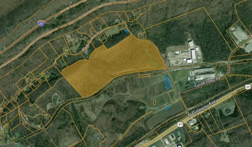 Auction 490-1. ±77.39 AC Industrial Land in Roane County, TN