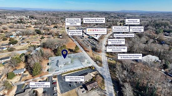 Two-Story Medical Office Building in Easley’s Prime Medical Hub