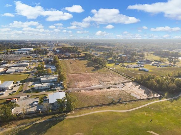 Development Site With Retention Pond Near I-10