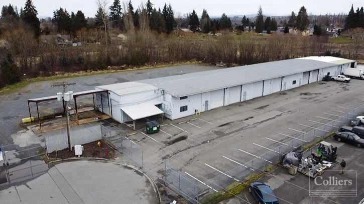 Industrial space with secure yard for lease in Marysville