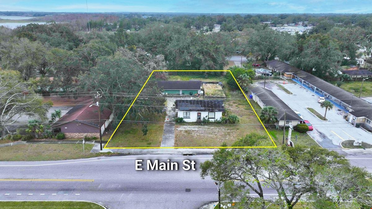 Over 1/2 Acre Opportunity With Improvements Near Downtown Lakeland