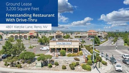 RETAIL SPACE FOR LEASE - Reno