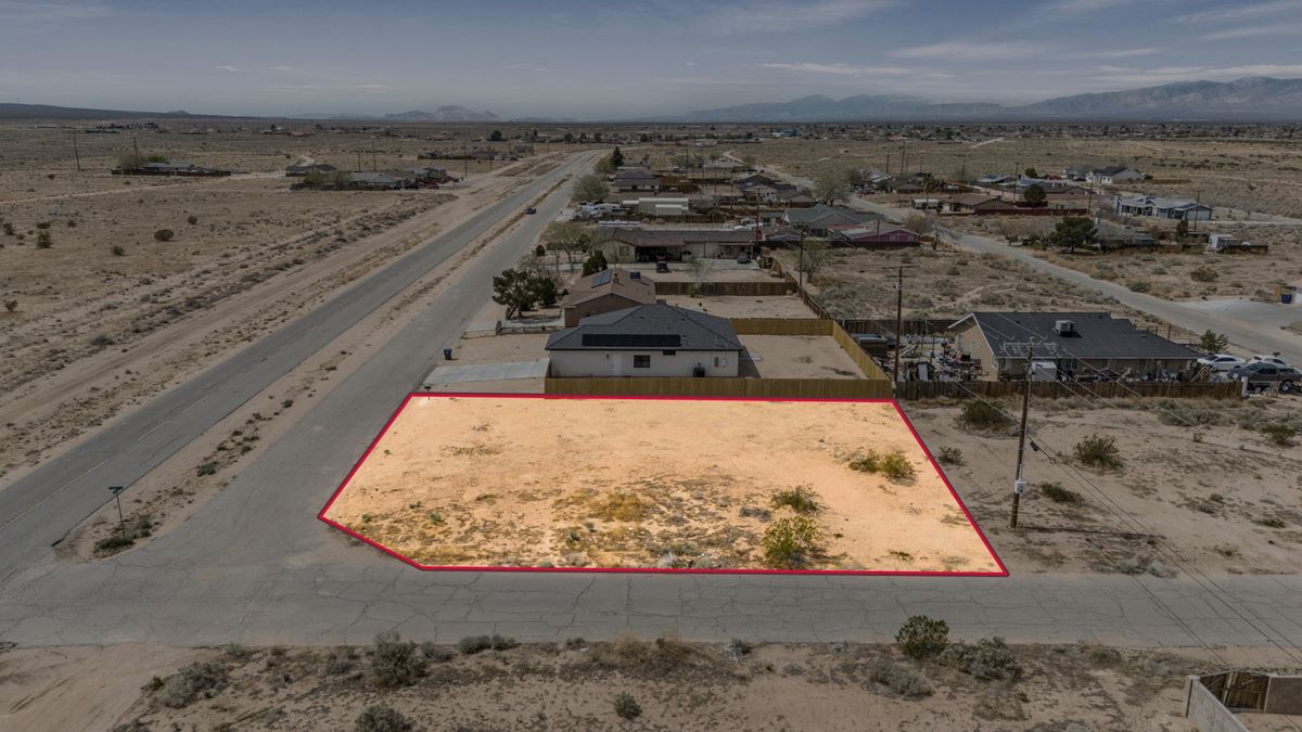 ±0.24 Acres of Level Residential Land in California City