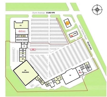 Office space for Rent at 3000 Dunn Ave in Jacksonville