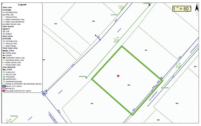 1.43 AC Along SH-21