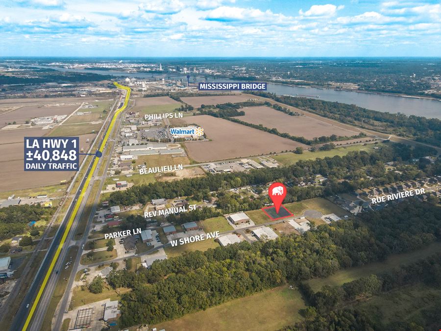 Land in Commercial Park just 4 Minutes from Mississippi Bridge